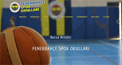 Desktop Screenshot of bursafenerbahcesporokullari.com