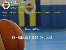 Tablet Screenshot of bursafenerbahcesporokullari.com